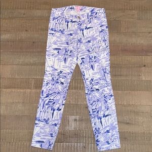 Lilly Pulitzer Kelly Skinny Ankle Pants Size 2